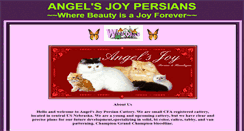 Desktop Screenshot of angelsjoycats.com